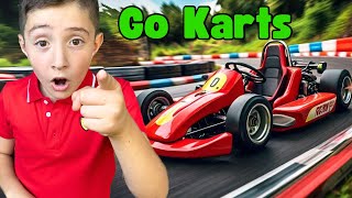 GoKarting for Kids 🏎️ Sports for Kids 🚙 Vehicle for Kids 🛞Drive GoKarts [upl. by Ezri]