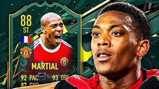 ICE COLD MARTIAL 🥶 88 WINTER WILDCARD MARTIAL PLAYER REVIEW  FIFA 22 Ultimate Team [upl. by Gabrielle225]