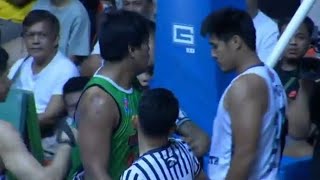 Joseph Gabayni and Tonton Bringas Heated Moments  Zamboanga vs Abra MPBL 2024 [upl. by Camfort]