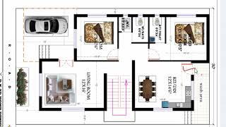 30x50 House Design  1500 Sqft House Design Single Floor  3050 House Design  DK 3D Home Design [upl. by Afital]