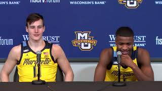 Tyler Kolek amp Kam Jones Postgame Presser – DePaul Feb 25 2023 [upl. by Luke]