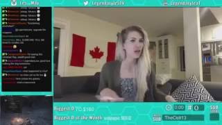 Lea May aka LegendaryLea showing puy on streamtwitch [upl. by Chun966]