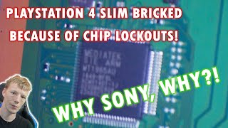 PlayStation 4 Slim With 358882 Error  Why This Console Is Unfixable Because Of Chip Lockouts 😨 [upl. by Britney]