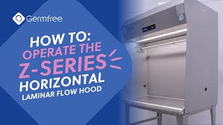 Germfree ZSeries Laminar Flow Hood Operating Video [upl. by Assyl722]