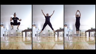 9 months post Achilles Tendon Rupture ATR  Non Surgical  p90x3 agility and jumping rope [upl. by Ettenahs258]