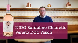 Wein des Monats  NIDO Bardolino Chiaretto DOC Fasoli [upl. by Sheffie]