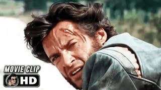 Helicopter Chase Scene  XMEN ORIGINS WOLVERINE 2009 Movie CLIP HD [upl. by Annadiane]