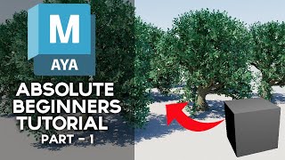 Maya 2023 for Absolute Beginners Tutorial  Part 1   Fxmaniac Maya2023 [upl. by Leitman]