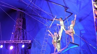 1Teil  Zirkus Charles Knie auf DeutschlandTournee 2016 ua Celle 2016  Hamburg 2016 [upl. by Ellerehs]