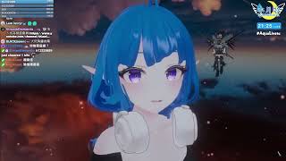 【月歌倒轉唔到】十分鐘瑜珈堂 直播精華 vrchat [upl. by Aynotahs78]