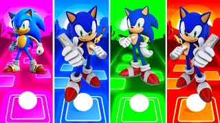 Sonic Dance 💯 Sonic Shadow 💯 Sonic The Hedgehog 💯 Sonic Exe Tiles Hop Edm Rush [upl. by Ardnuek]