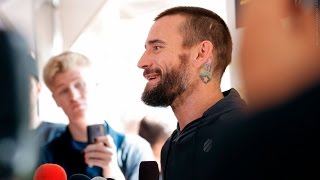 UFC 203 CM Punk to Critics Why the Hell Are You So Invested [upl. by Allayne]