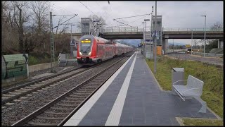 RB 1530815448 durchfährt WeinheimSulzbach [upl. by Paik]