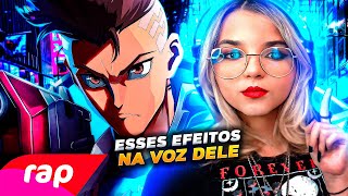 REAGINDO 🌙 Rap do David Martinez Cyberpunk Edgerunners  MERCENÁRIOS  NERD HITS [upl. by Marleah731]