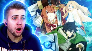 The Rising Of The Shield Hero Opening 1 and 2 REACTION  REVIEW [upl. by Hasan97]