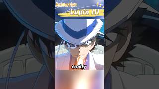 Lupin III disguises himself as the phantom thief Kid to carry out a heistshorts anime lupin [upl. by Rudwik625]