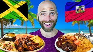 100 Hours of Caribbean Food 🇯🇲 🇭🇹 Caribbean Food Around The World [upl. by Nedrud]