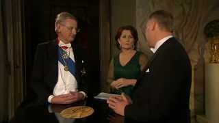 Jonas Sjöstedt V och Carl Bildt M debatterar att EU fick nobelpriset 2012 [upl. by Noellyn]