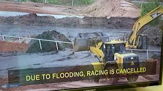 Ruidoso race track massive flooding Beginning [upl. by Yecam]