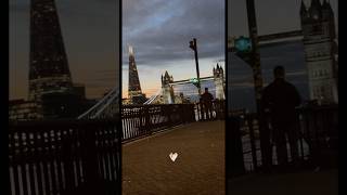 Evening view of tower bridge ❤️ [upl. by Ulund201]