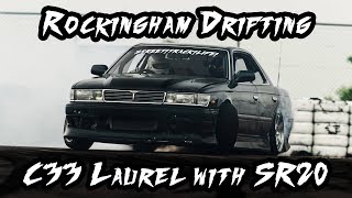 C33 Laurel Drifting at Rockingham [upl. by Dyann]