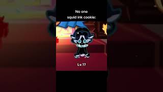 Squid Ink Cookie crkgameplay cookierunmeme cookiekingdom crk cookierun [upl. by Nyrehtak]