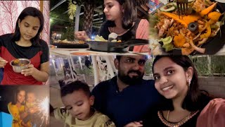 vlog 1 Diwali celebration special day  Droads restuarant review diwali droads vlog [upl. by Mw583]