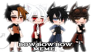 Bow bow bow  MemeTrend  Warning  waffles 😌  Gacha clubLife [upl. by Anahcra]