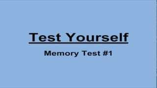 Memory Test  Easy [upl. by Gavan]