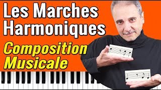 Comment utiliser les marches harmoniques pour composer et harmoniser une mélodie TUTO PIANO [upl. by Immac15]