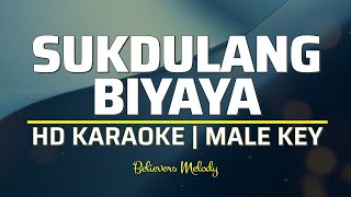 Sukdulang Biyaya  KARAOKE  Male Key G [upl. by Conant262]