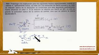 Racemización en medio básico de un carbonilo [upl. by Yemaj]