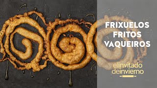 Deliciosos frixuelos fritos o vaqueiros típicos de Asturias [upl. by Tyoh78]