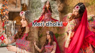 Mera dholki event 😍  Maimoona shah vlogs Tahma [upl. by Salb]