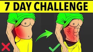 7 Days six Pack Challenge  Six Pack Workout  Correct Six Pack Workout [upl. by Agathy]