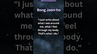 Bong Joonho [upl. by Ahsitel]