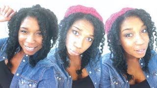 Easy Bohemian Fishtail Braids on Natural Hair [upl. by Ididn]