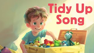 🧸Tidy Up Song 🧹💫 Fun Nursery Rhyme about Cleaning Up Toys Action Song for toddlers  Cleanup Time🎶 [upl. by Nagek]