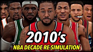 I Reset The NBA To 2010 And ReSimulated THE WHOLE DECADE  2010s Decade ReSimulation Chapter 4 [upl. by Downe]