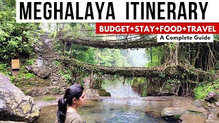 MEGHALAYA  Complete Travel Guide  MUST Watch before visiting Meghalaya  Best Itinerary amp Budget [upl. by Sirromed]