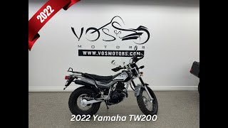 2022 Yamaha TW200  V6178 [upl. by Eiramyllek]