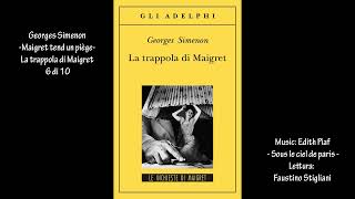 Georges SimenonMaigret tend un piègeLa trappola di Maigret 6 di 10 [upl. by Ymiaj]