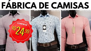 CAMISAS A PARTIR DE R2499 DIRETO DO FABRICANTE QUALIDADE DE SHOPPING [upl. by Cindy]