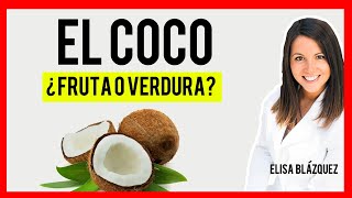 🥥🥥🥥 Descubre todos los BENEFICIOS del COCO RealFood ⚫ ELISA BLÁZQUEZ Nutricionista [upl. by Archambault]