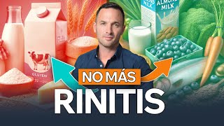 RESPIRA MEJOR y combate la RINITIS con estos Alimentos y suplementos CLAVE [upl. by Eleonora856]