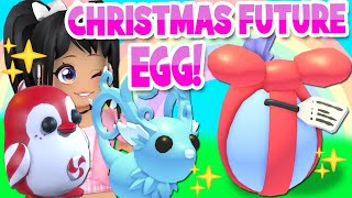 NEW CHRISTMAS FUTURE EGG 2 PETS in ADOPT ME UPDATE roblox TEA NEWS [upl. by Aurelius726]