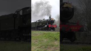 4930 Hagley Hall Storms Out Of Highley youtubeshorts steamtrain shortvideo shorts [upl. by Eitsim]