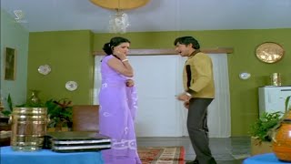 Dr Rajkumar Slaps His Lover Ambika To Impress Shankar Nag  Apoorva Sangama Kannada Movie Part 05 [upl. by Elhsa]