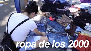 COMPRO ROPA USADA EN UNA FERIA joyitas vintage VLOGMAS 4 [upl. by Skiest]