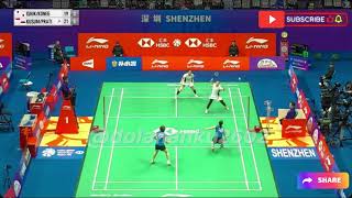 Febriana DwipujiAmallia Cahaya INA vs ISHIKAWAKONEGAWA JPN LINING China Masters 2024 [upl. by Anthiathia439]